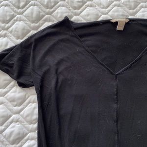 Banana Republic soft black v-neck